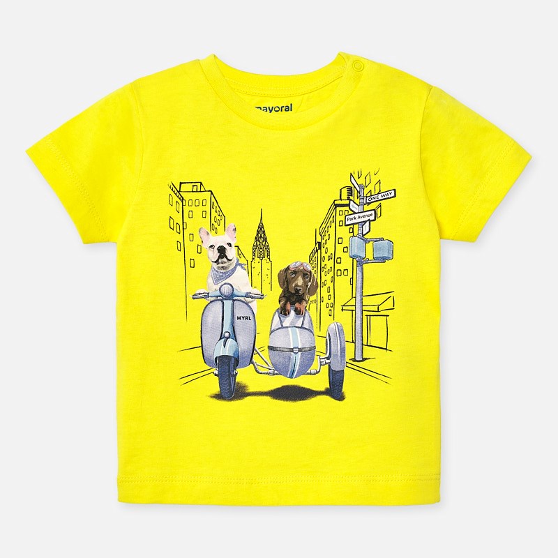 Chlapčenské tričko s krátkym rukávom - DOGS