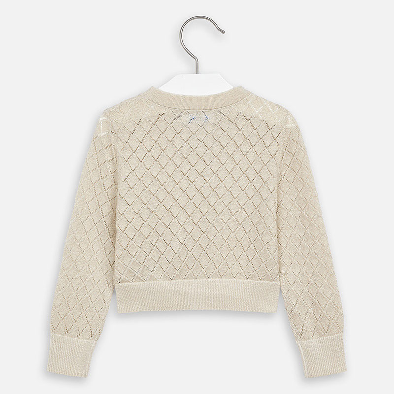 Dievčenský sveter pletený - STD