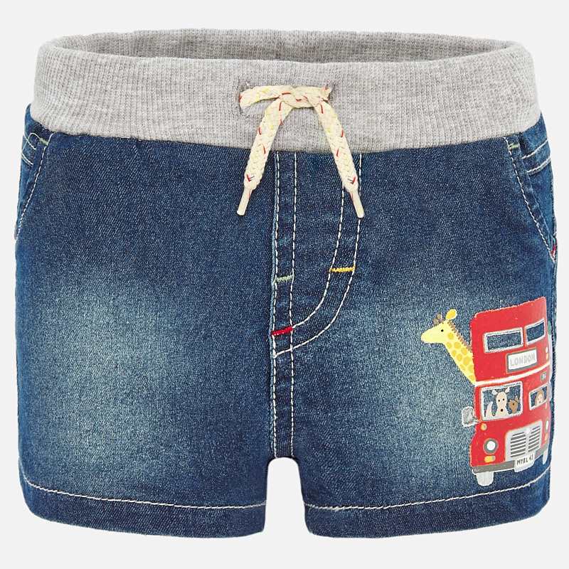 Chlapčenské nohavice krátke - DENIM