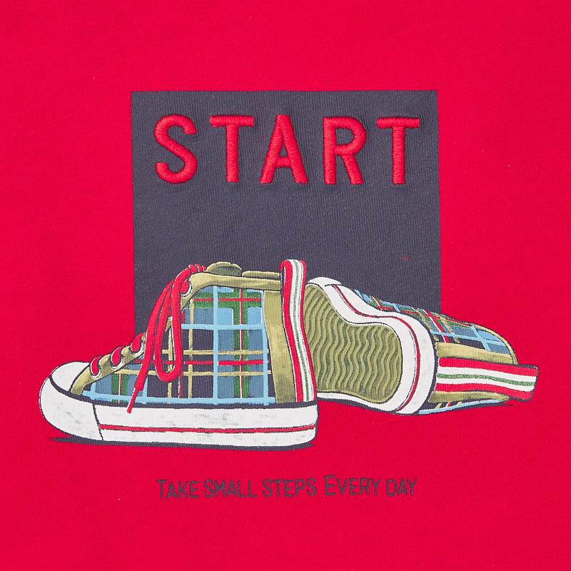 Chlapčenské tričko s dlhým rukávom - START