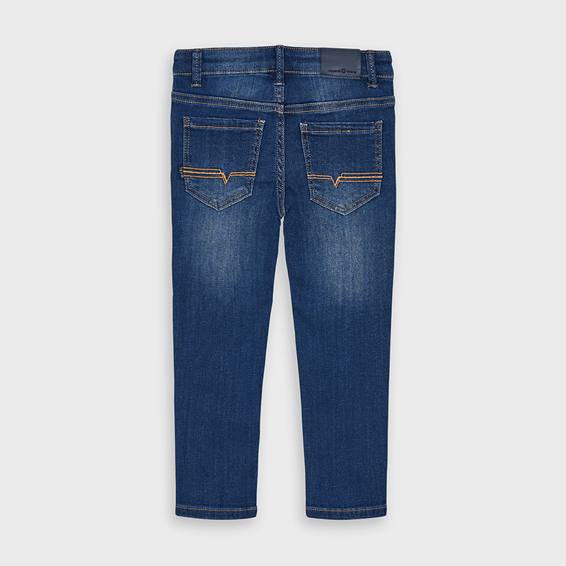 Chlapčenské nohavice riflové - SFB - M-MODA