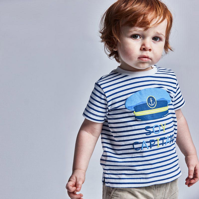 Chlapčenské tričko s krátkym rukávom - SOM KAPITÁN