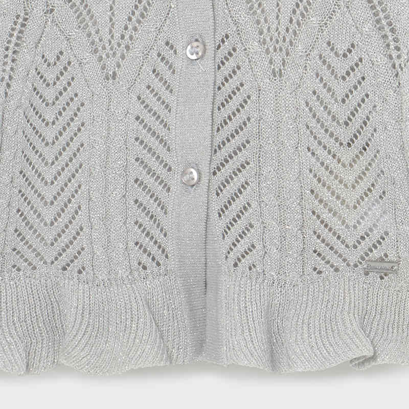 Dievčenský sveter pletený - ECOFRIENDS cardigan