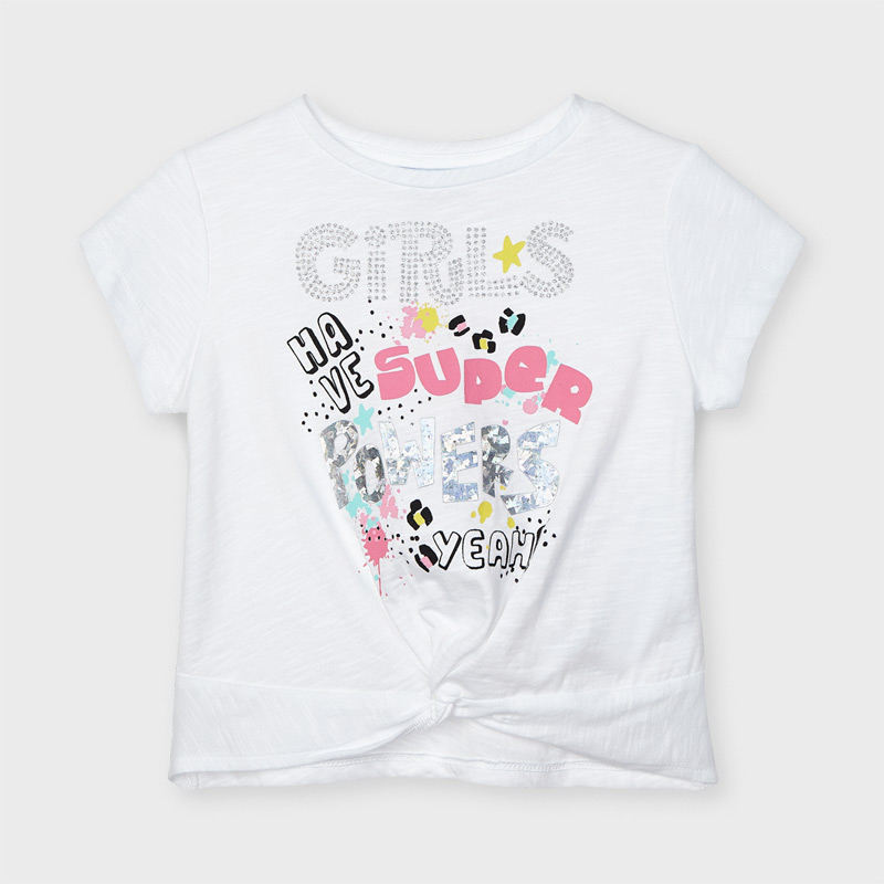 Dievčenské tričko s krátkym rukávom - Super Girls