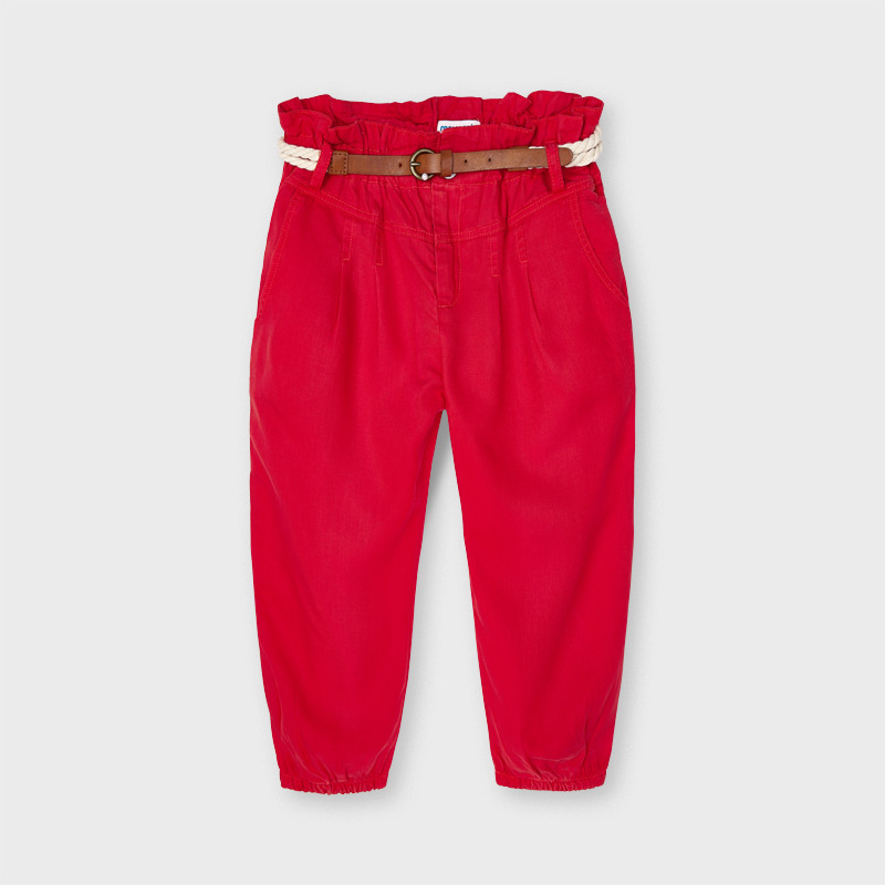 Dievčenské nohavice - ECOFRIENDS flowy trousers