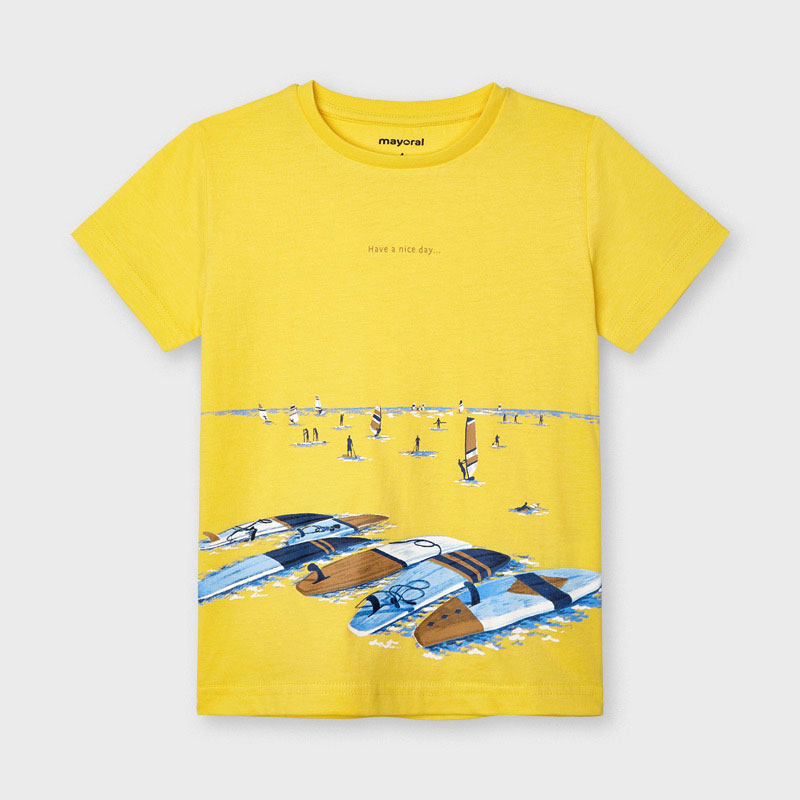 Chlapčenské tričko s krátkym rukávom - ECOFRIENDS - Surf