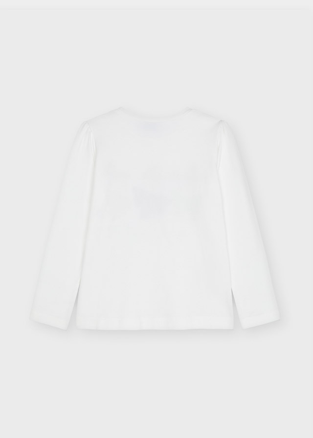 Dievčenské tričko s dlhým rukávom - ECOFRIENDS