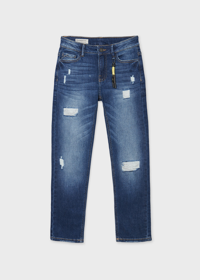 Chlapčenské nohavice riflové - Straight fit jeans