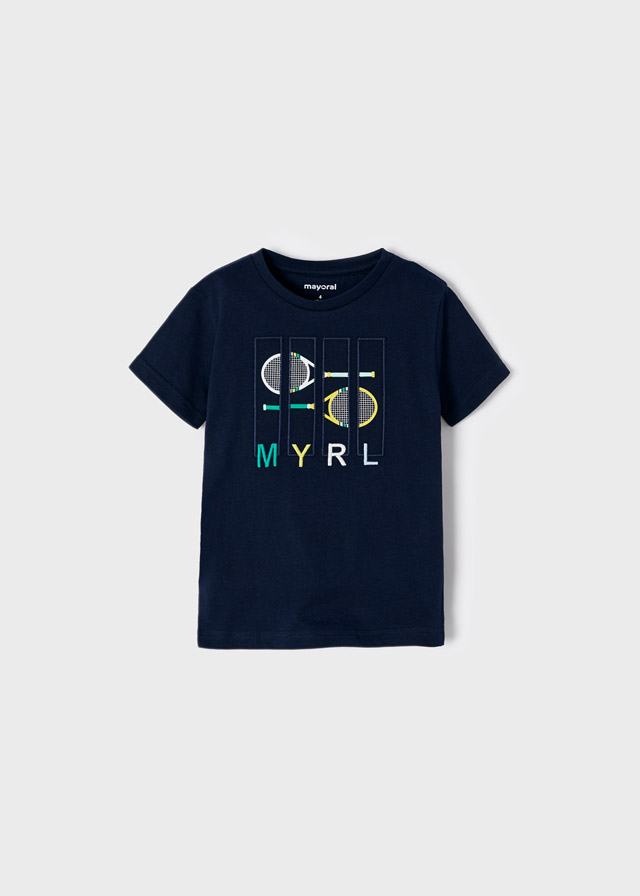 Chlapčenské tričko s krátkym rukávom - MYRL -  RACKET