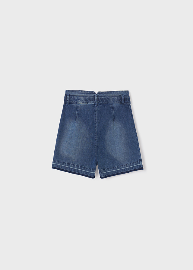 Dievčenské nohavice riflové krátke - Denim