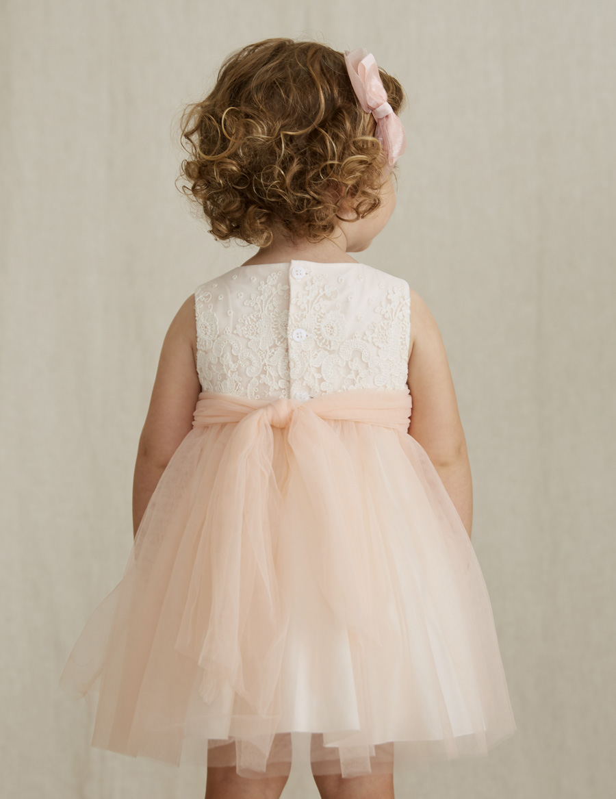 Dievčenské šaty  - Abel&Lula - EMBROIDERED Tulle DRESS