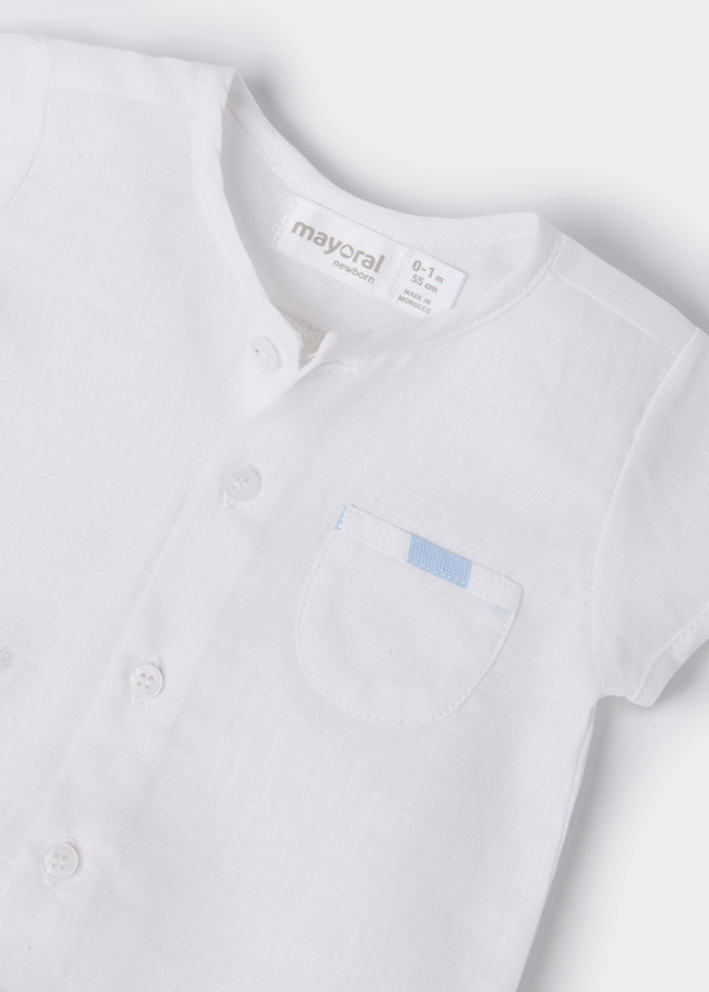 Chlapčenská košeľa s krátkym rukávom + kr.nohavice - 2set - NB class
