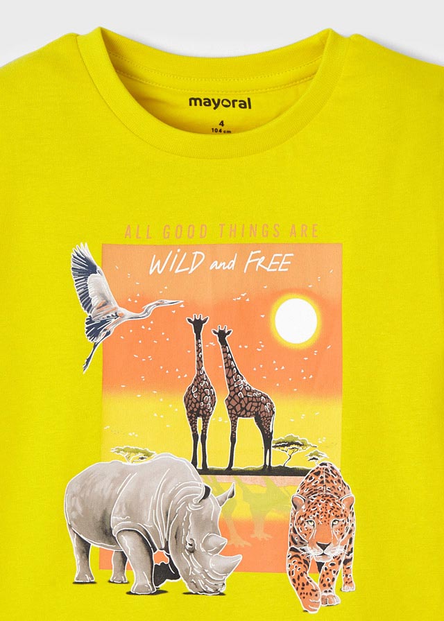 Chlapčenské tričko s krátkym rukávom - MYRL - WILD and FREE
