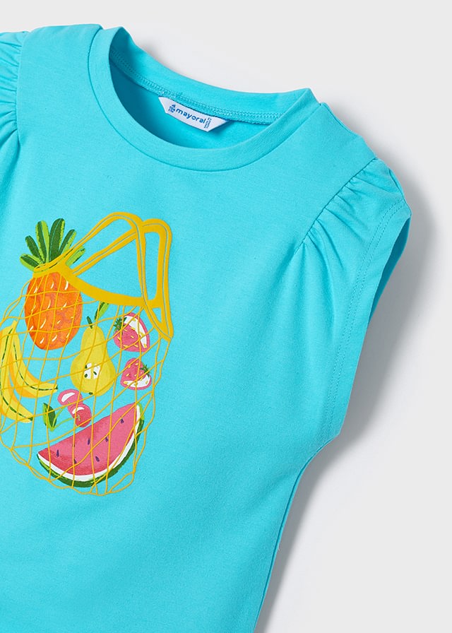 Dievčenské tričko s krátkym rukávom - ECOFRIENDS