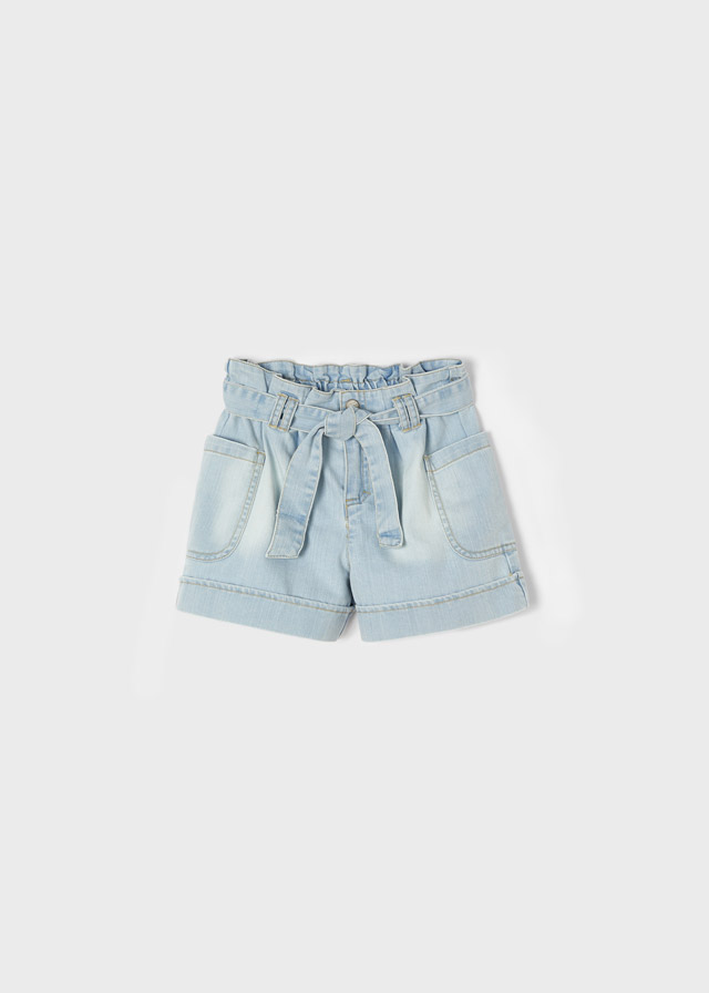 Dievčenské nohavice riflové krátke - Denim