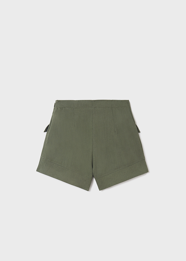 Dievčenské nohavice krátke - MYRL - Linen shorts