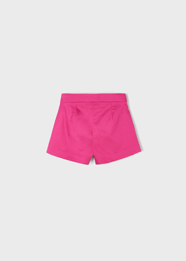 Dievčenské nohavice krátke - Satin shorts
