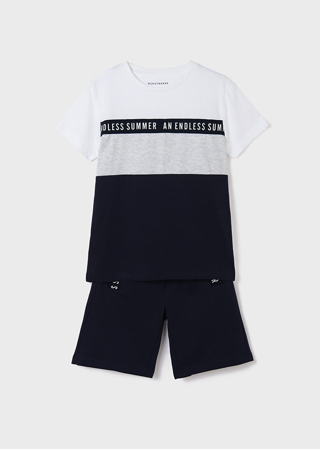 Chlapčenské tričko s krátkym rukávom + kr.nohavice - 2set - Summer