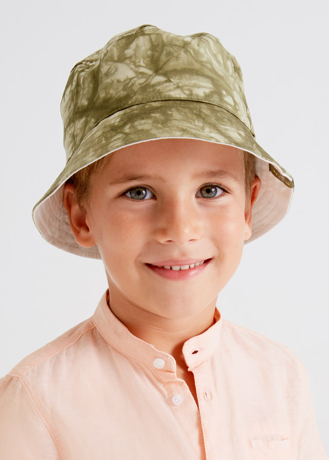 Chlapčenský klobúk obojstranný -  Turtle green