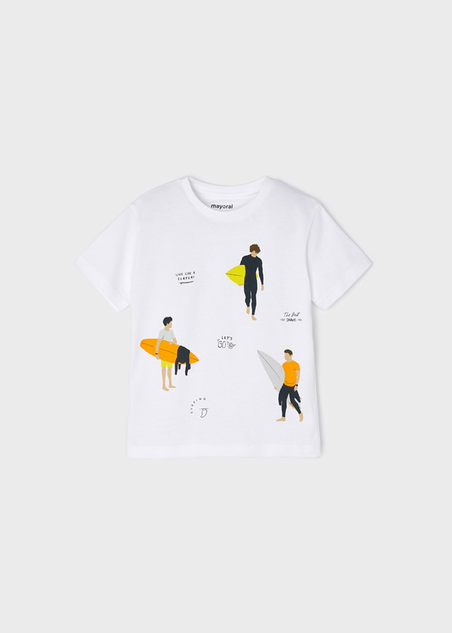 Chlapčenské tričko s krátkym rukávom - MYRL - Surf