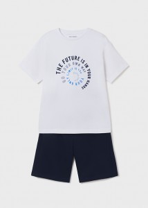 Chlapčenské tričko + krátke nohavice - 2set - Future - 6642-69