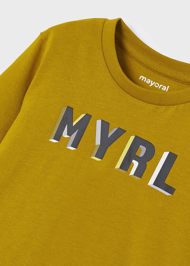 Chlapčenské tričko s dlhým rukávom - MYRL - ECOFRIENDS