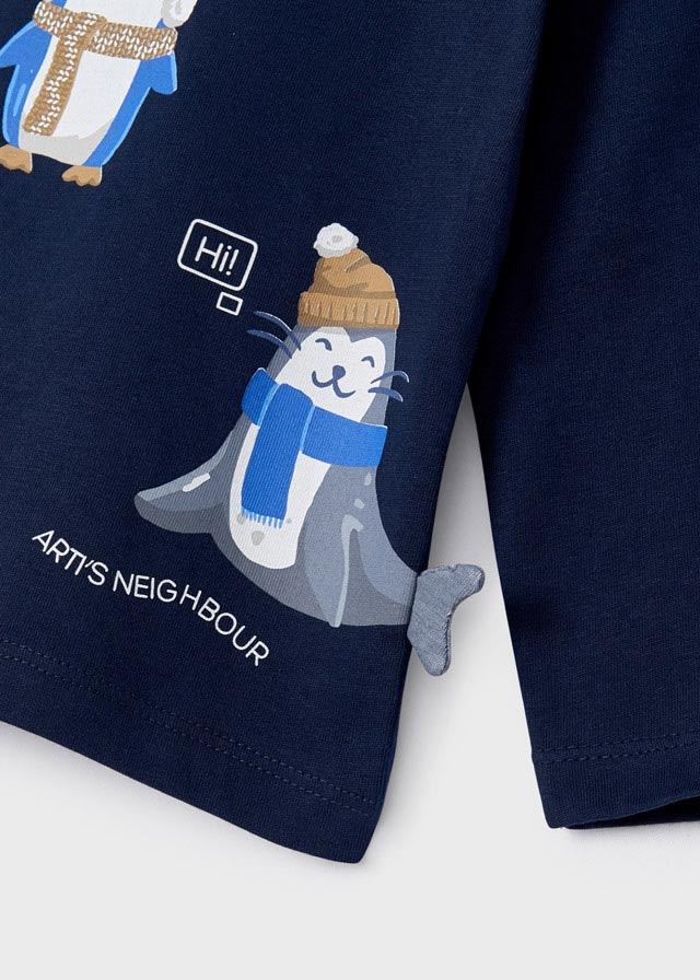 Chlapčenské tričko s dlhým rukávom - ECOFRIENDS - Interactive