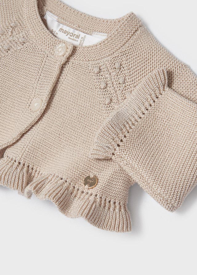 Dievčenský sveter pletený - MYRL - NB class