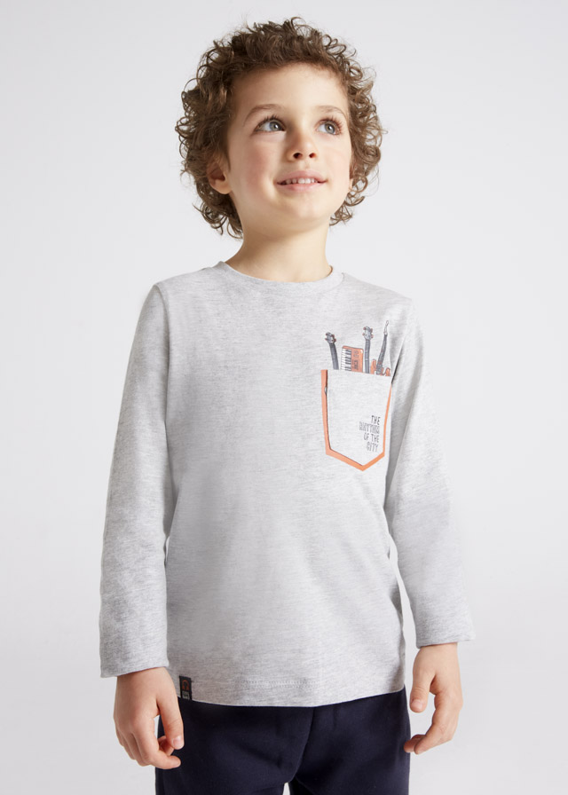 Chlapčenské tričko s dlhým rukávom - MYRL - ECOFRIENDS - 2set
