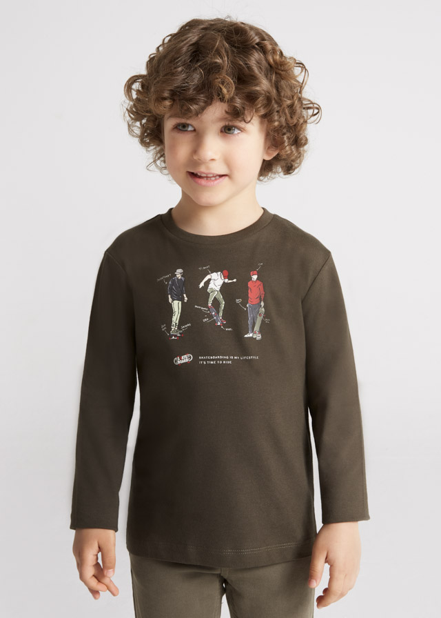 Chlapčenské tričko s dlhým rukávom - MYRL - ECOFRIENDS - 2set
