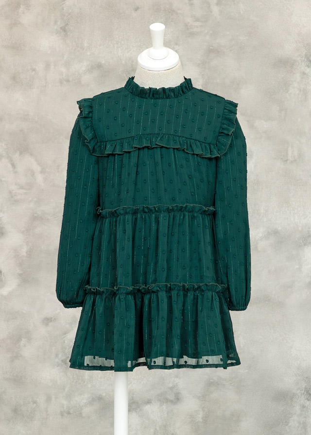 Dievčenské šaty - Abel & Lula - PLUMETI CHIFFON DRESS