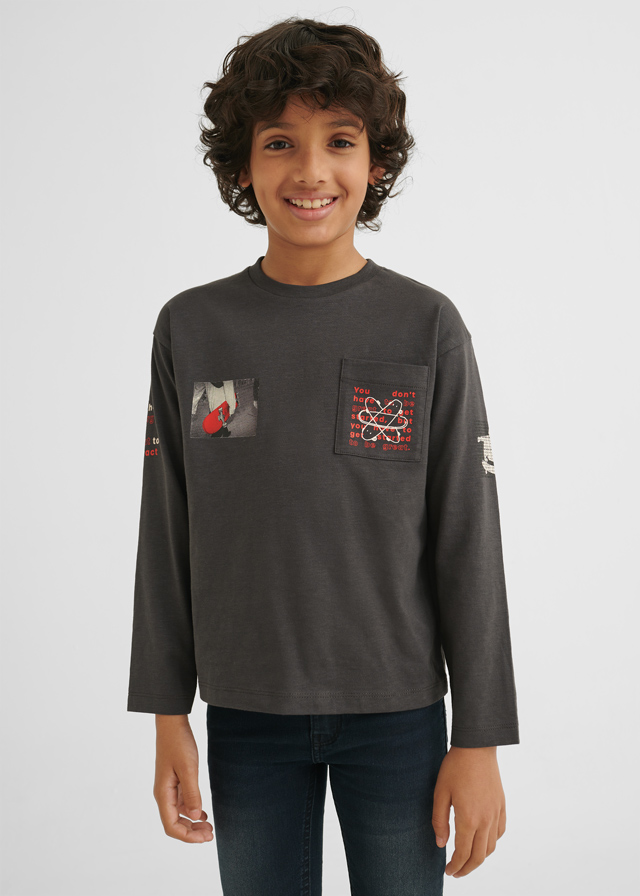 Chlapčenské tričko s dlhým rukávom - MYRL - BC