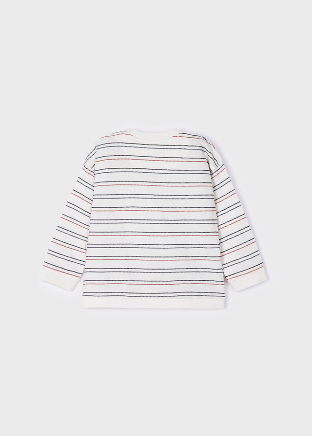 Chlapčenské tričko s dlhým rukávom - Striped T-shirt