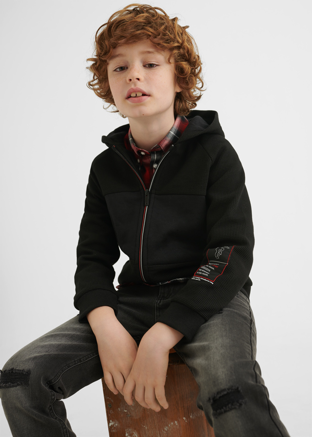 Chlapčenská mikina - MYRL - Textured hoodie