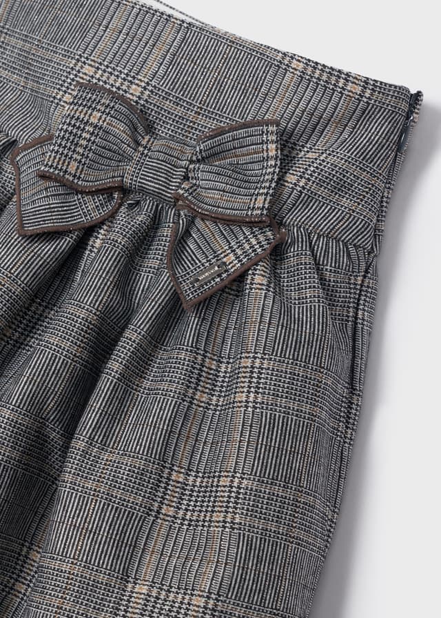Dievčenská sukňa - MYRL - Patterned bow skirt