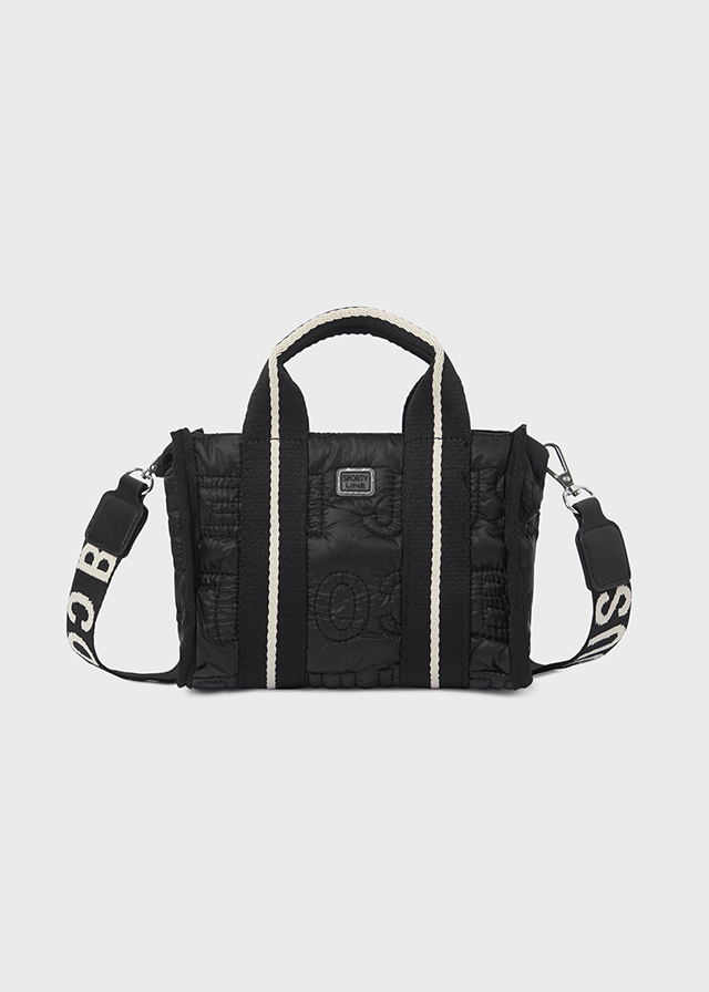 Dievčenská taška - Quilted bag - Black