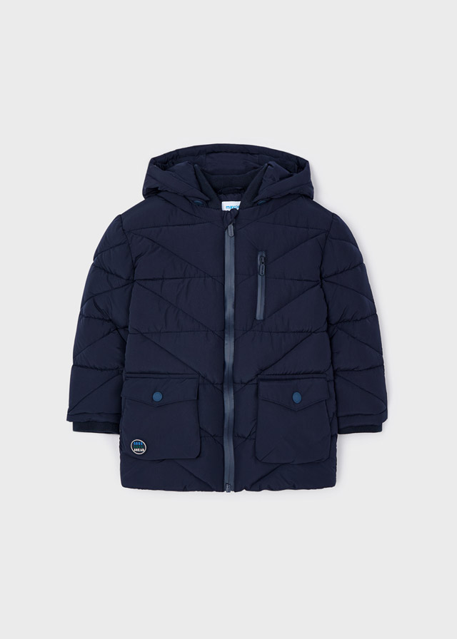 Chlapčenský kabát zimný - MYRL - Long bomber jacket