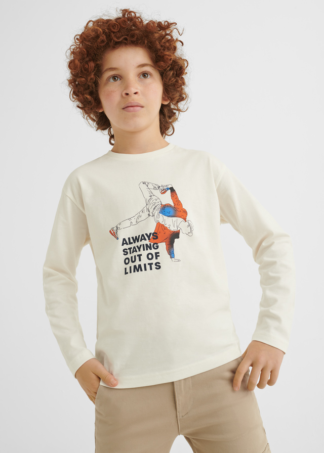 Chlapčenské tričko s dlhým rukávom - MYRL - LIMITS - 2set