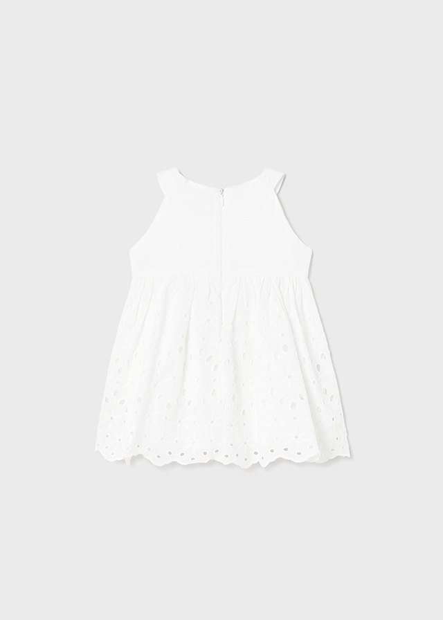 Dievčenské šaty - MYRL - perforated skirt