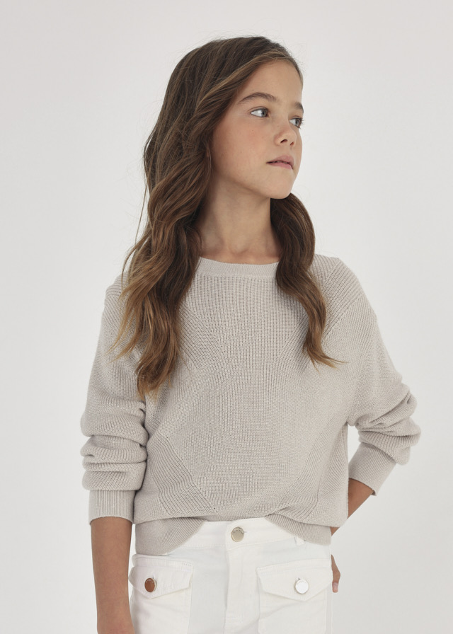 Dievčenský pulóver pletený - MYRL - knit jumper