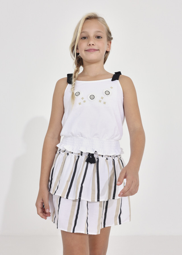 Dievčenská sukňa - MYRL - stripes