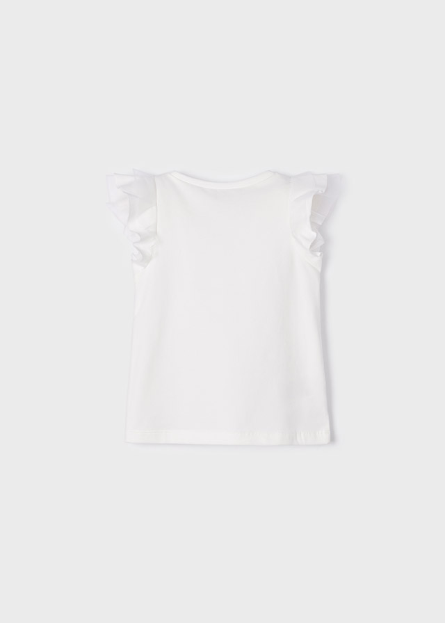 Dievčenské tričko s krátkym rukávom - MYRL - flower