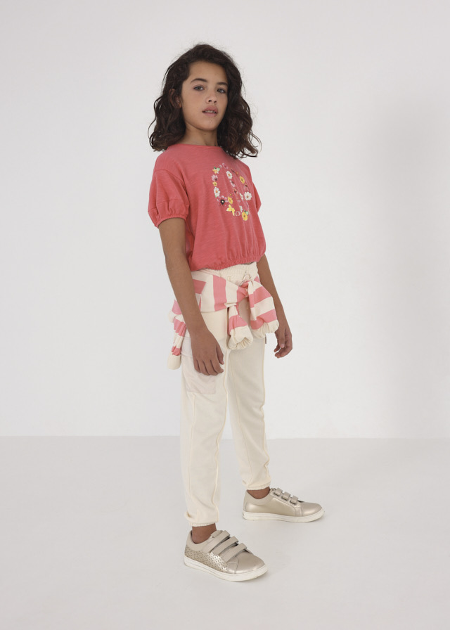 Dievčenské tričko s krátkym rukávom - MYRL - ECOFRIENDS