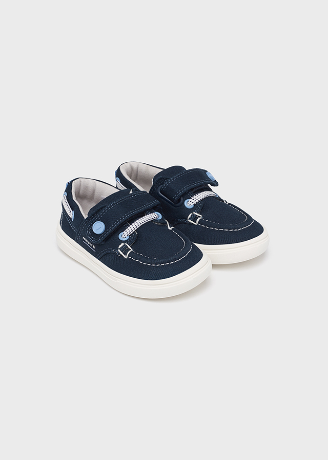 Chlapčenská vychádzková obuv - MYRL - Boat shoes