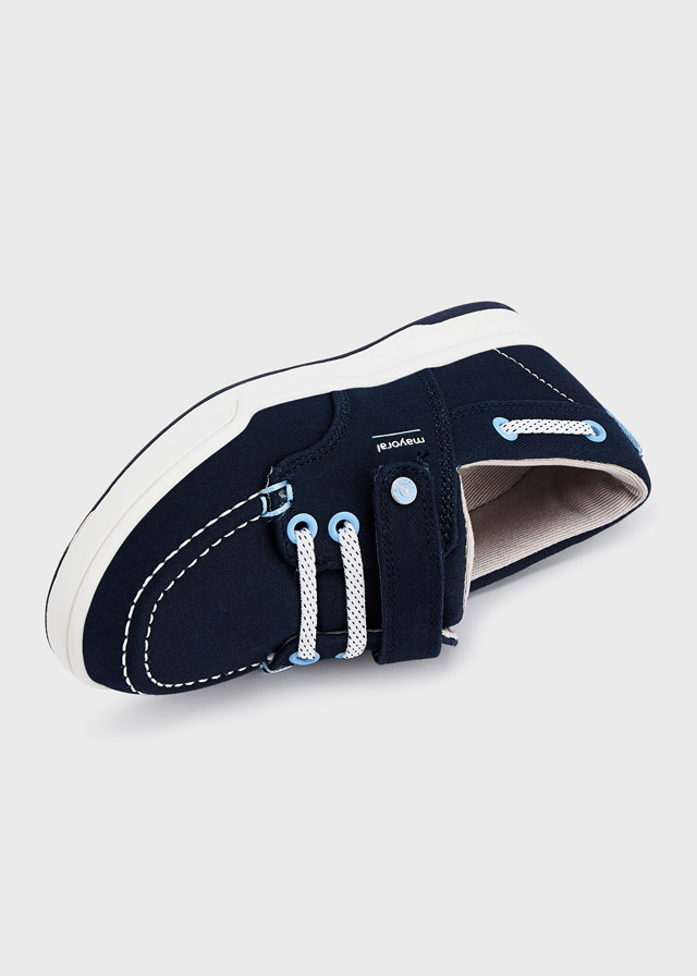 Chlapčenská vychádzková obuv - MYRL - Boat shoes