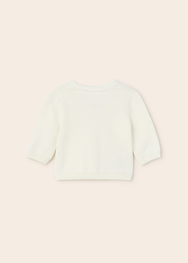 Dievčenský sveter pletený - NB class