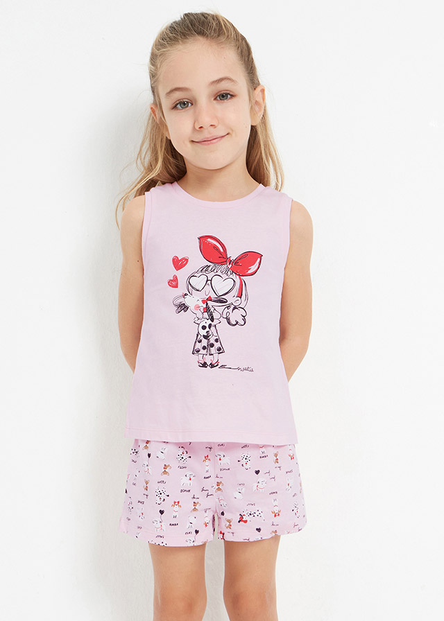 Dievčenské letné pyžamo - MYRL - 2set