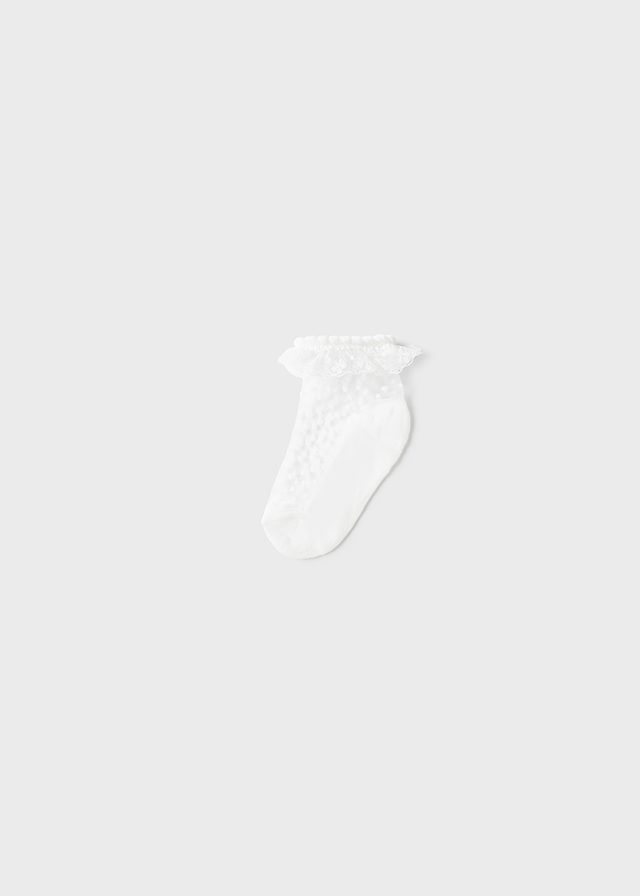Dievčenské ponožky - MYRL - ruffle