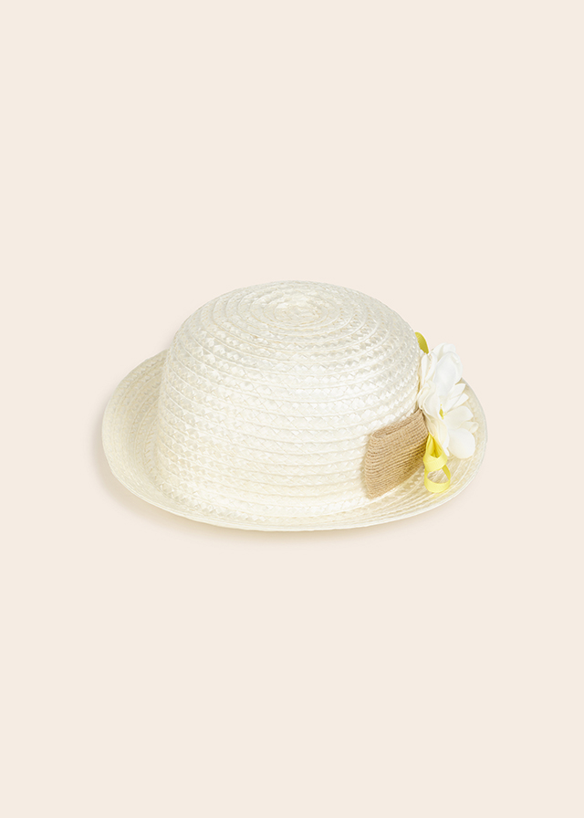 Dievčenský klobúk - MYRL - floral