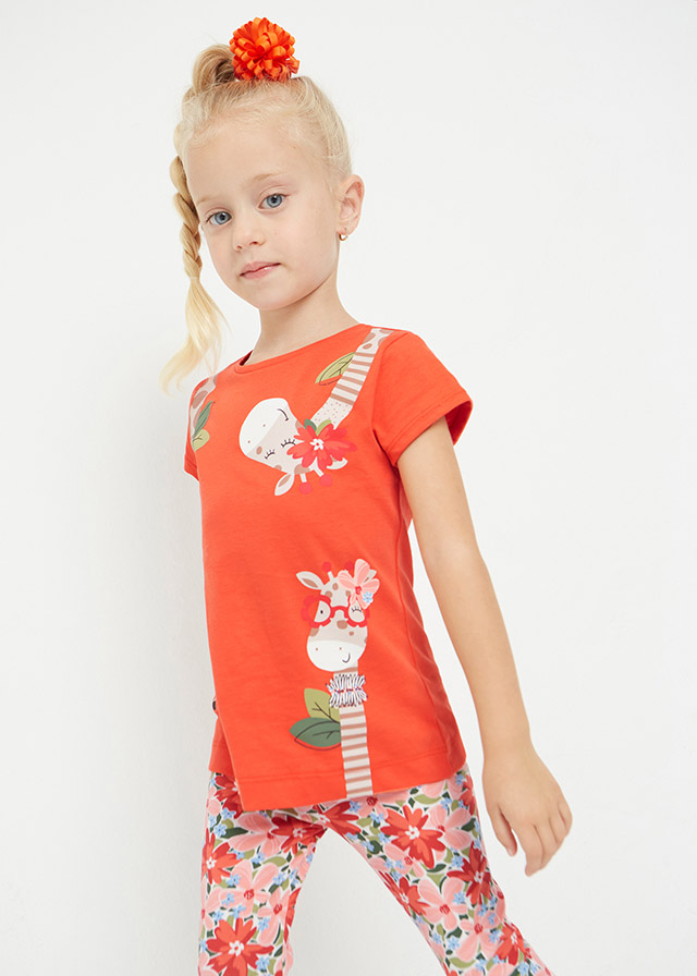 Dievčenské tričko s krátkym rukávom - MYRL - ECOFRIENDS